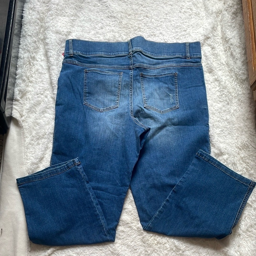 Spanx Women's Blue Jeans - Picture 2 of 12